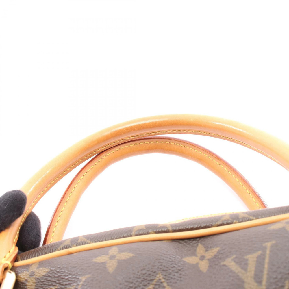 Louis Vuitton Mitsy Handbag Canvas Leather Monogram Brown - Picture 7 of 9